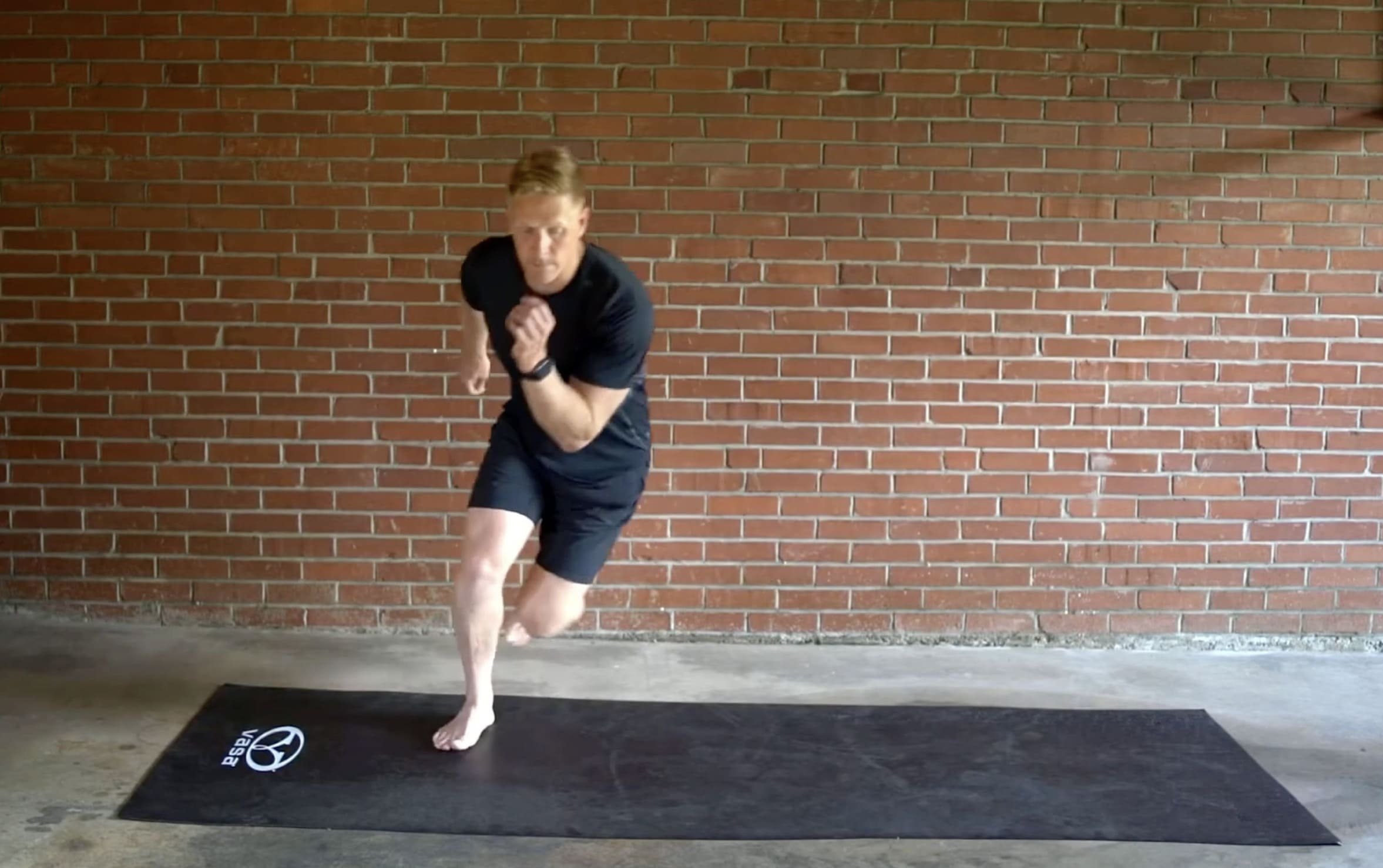 Dan Daly shows how to do  Speed Skaters Plyometric Exercise