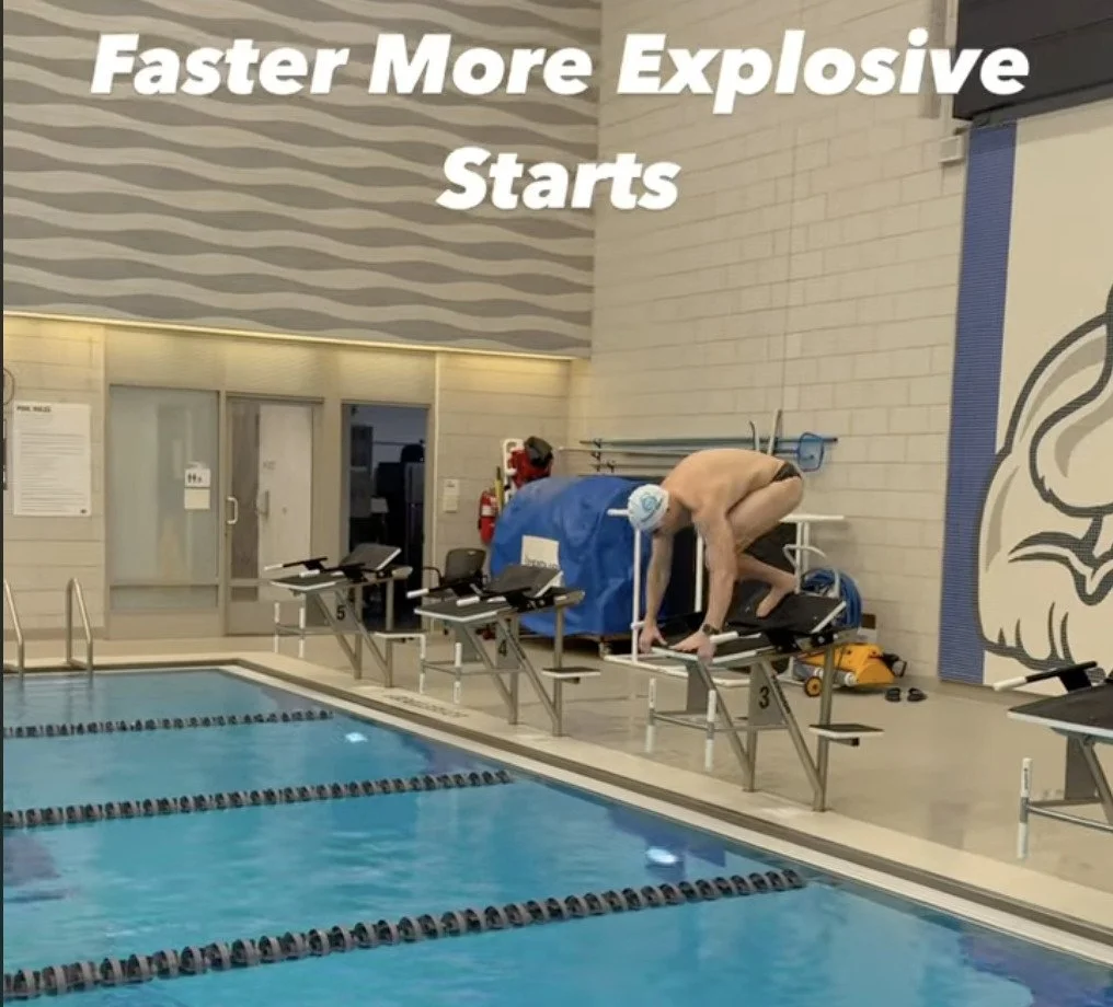 The Explosive Swim Start: How to Launch Off the Swim Starting Blocks with Power