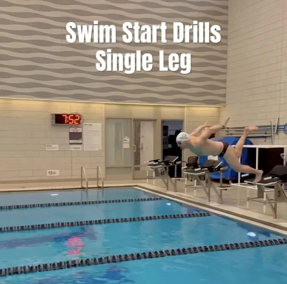 Single Leg Swim Start Drill