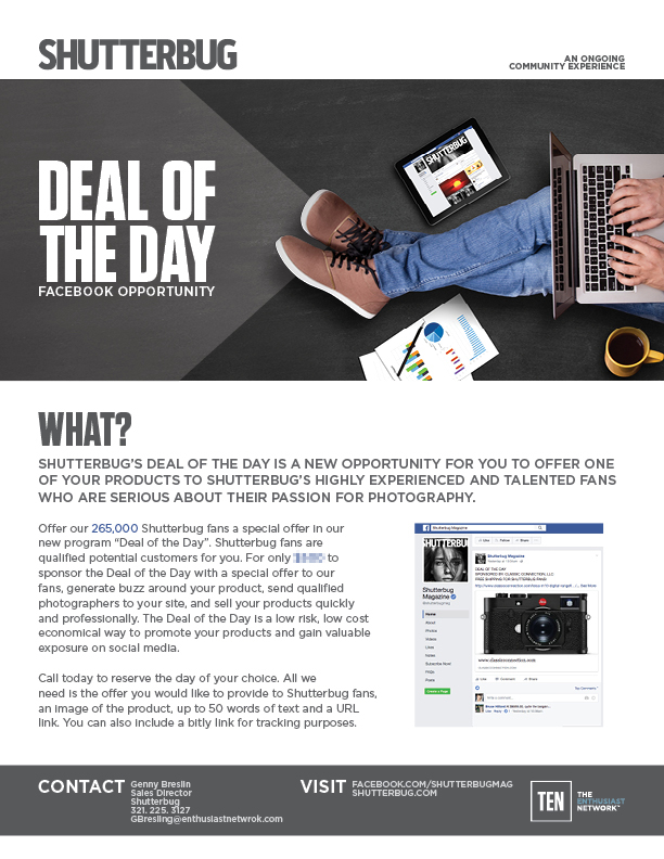 Shutterbug: Deal of the Day