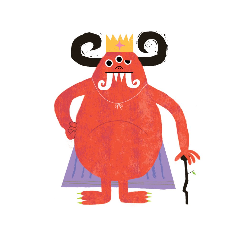 Rob Hodgson Monster Illustration