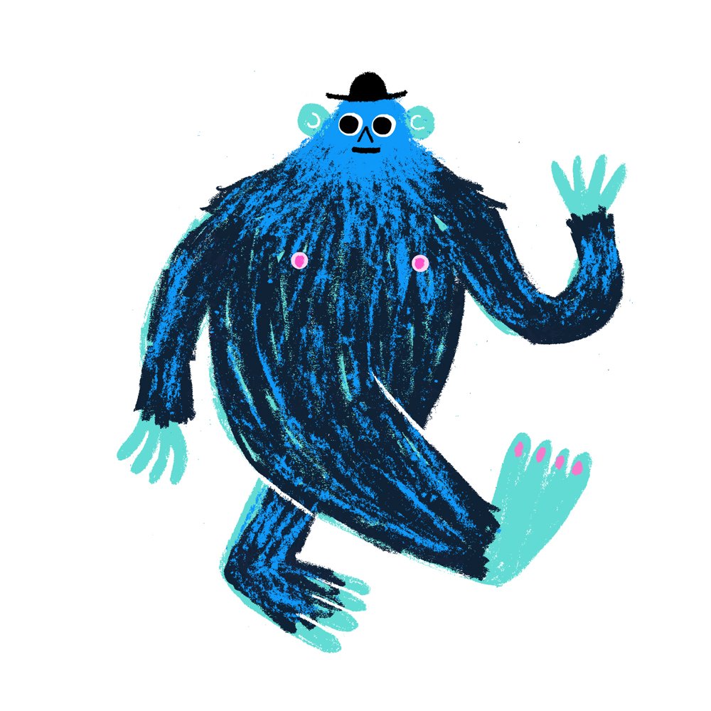 Rob Hodgson Monster Illustration