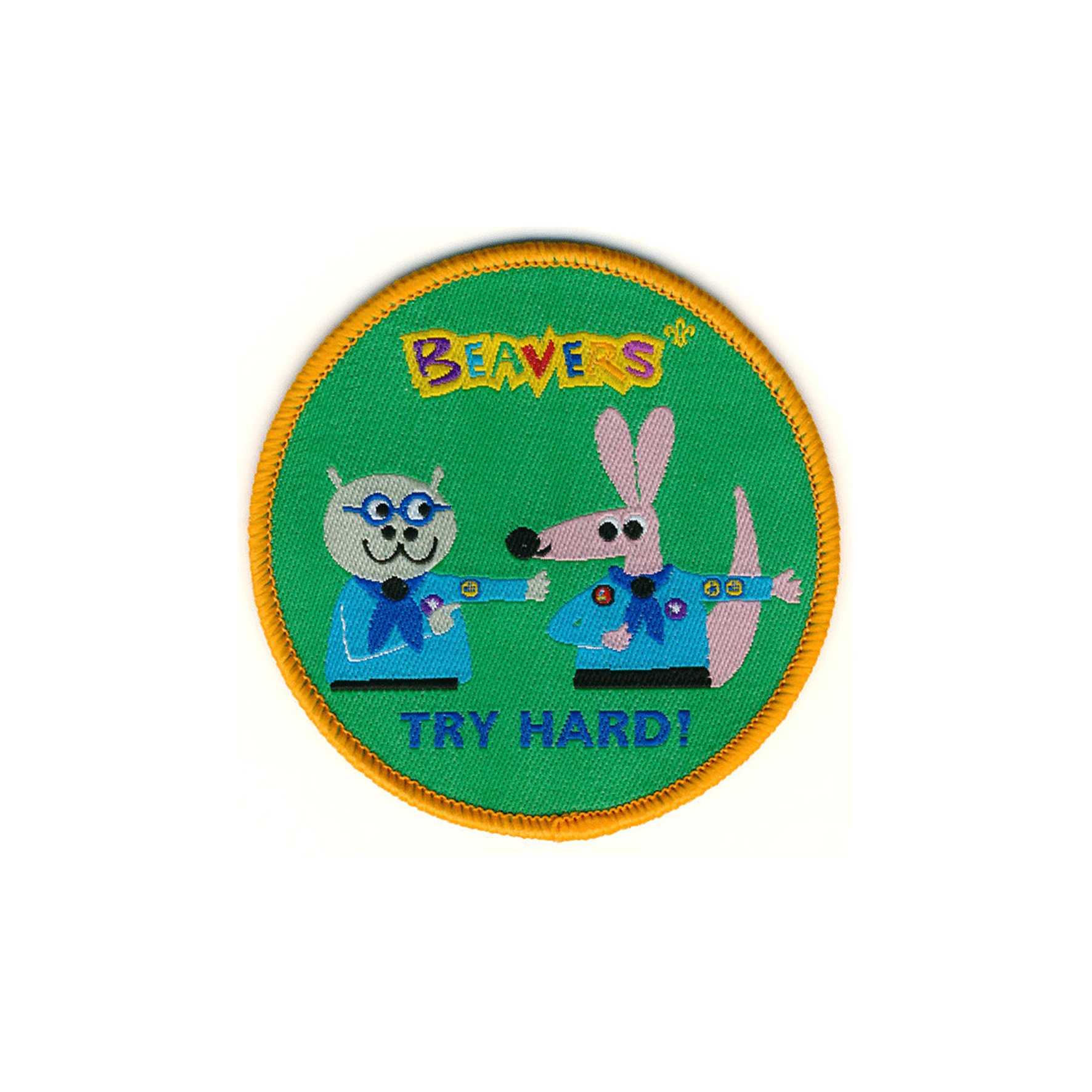 Rob Hodgson Beaver Scout badge