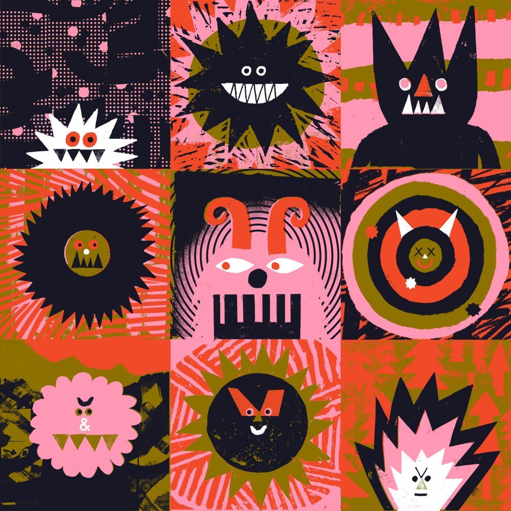 Rob Hodgson Monster Patchwork