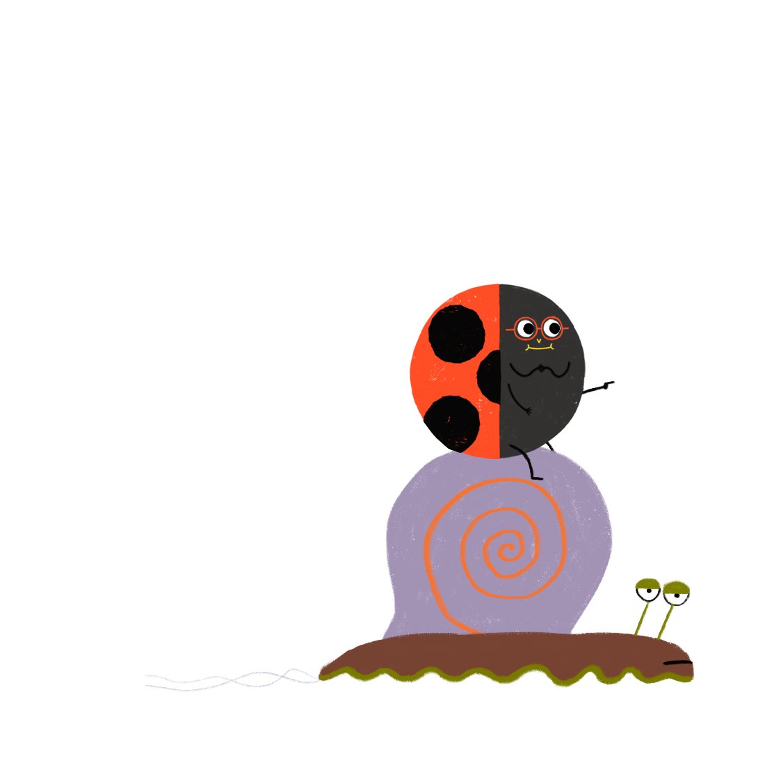 Rob Hodgson Snail and Ladybug