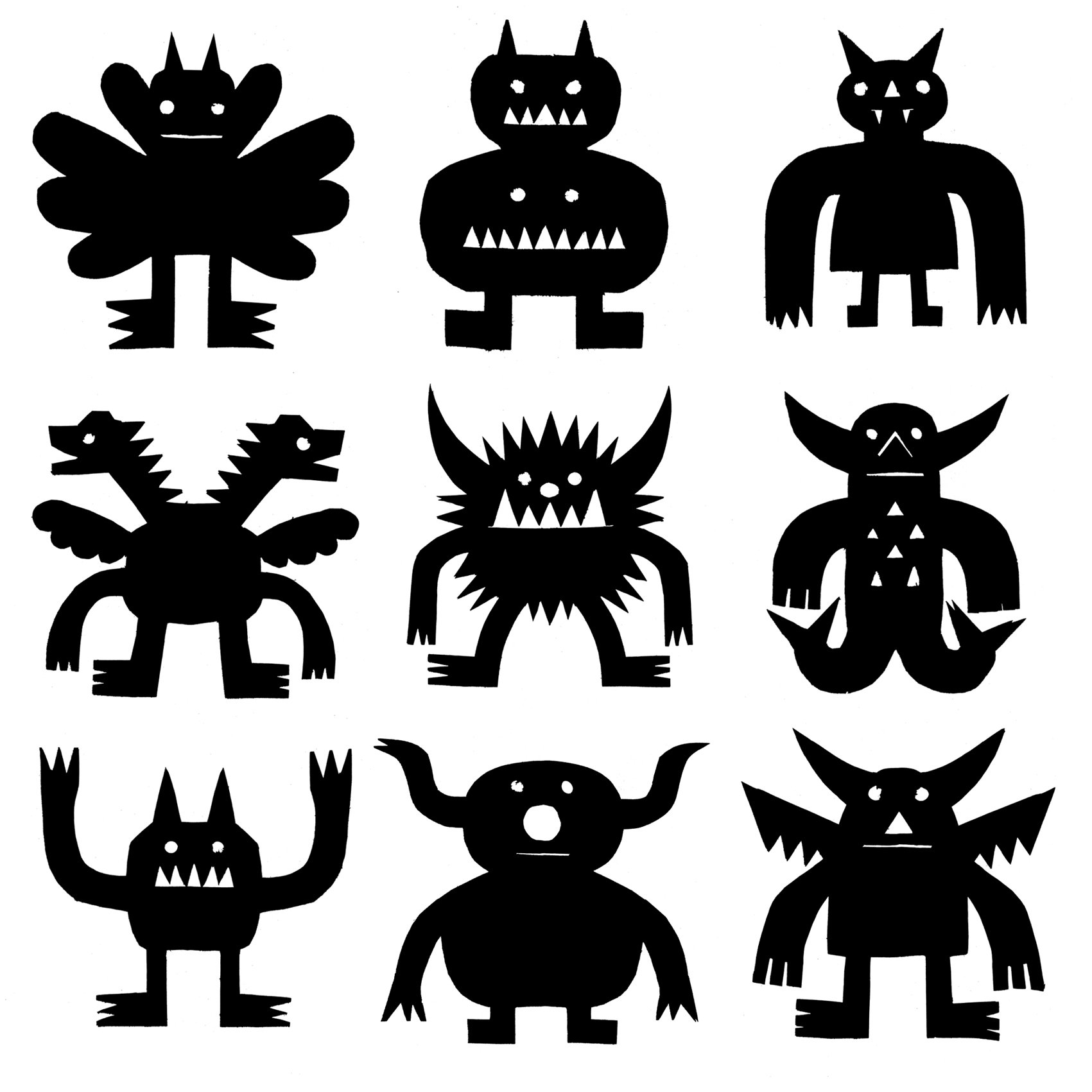 rob hodgson silhouette monsters 01.jpg