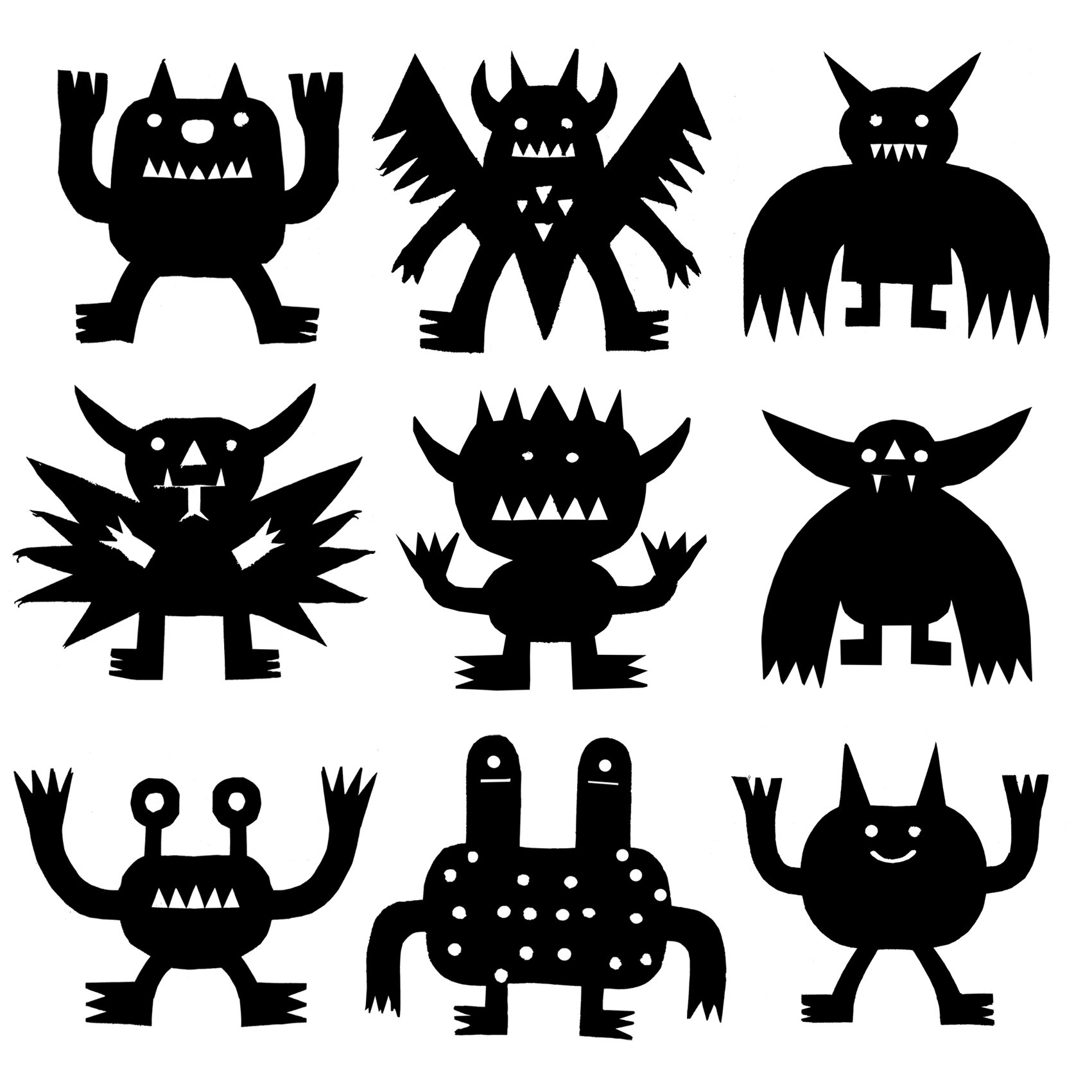 rob hodgson silhouette monsters 02.jpg
