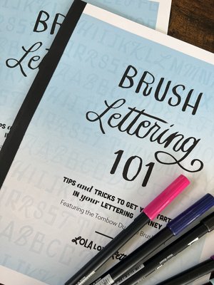 Hand Lettering 101: Hand Lettering Guide for Beginners