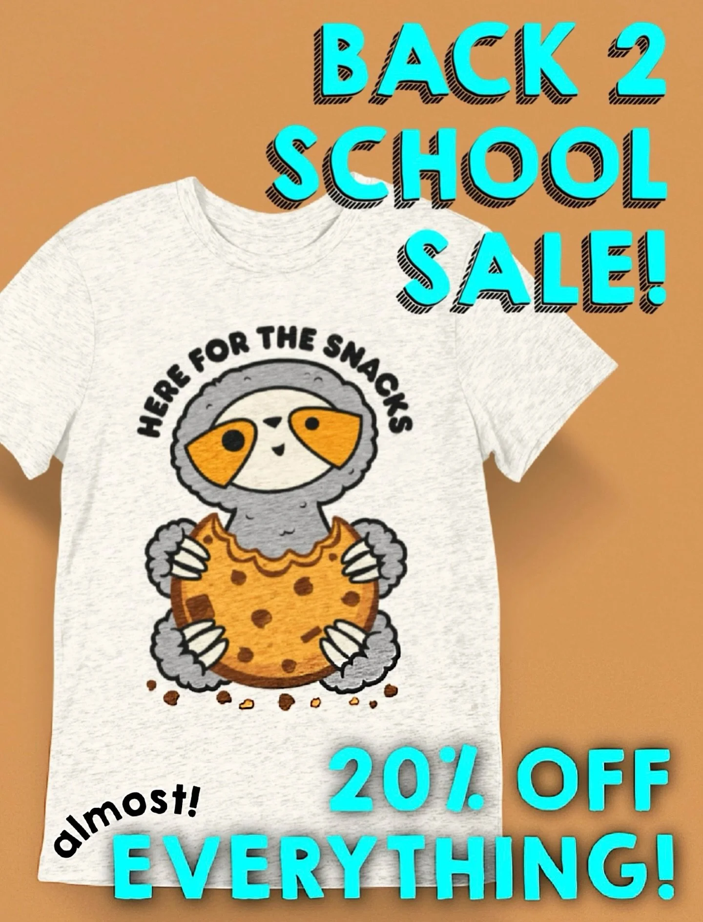 ✏️Back to School Sale is LIVE✏️ 

20% OFF (almost!) SITE-WIDE! 🐙 With additional discounts on notebooks &amp; sketchbooks! 

*sorry folks, the Women Empowerment Ladies are NOT included in this sale, but all other plush are!)*

Sale is LIVE NOW throu