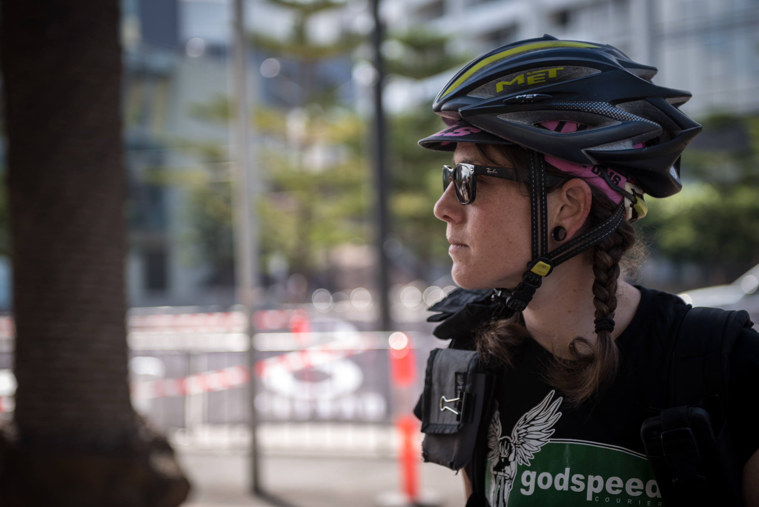 Christina pre race. Photo by Chris Dilts
