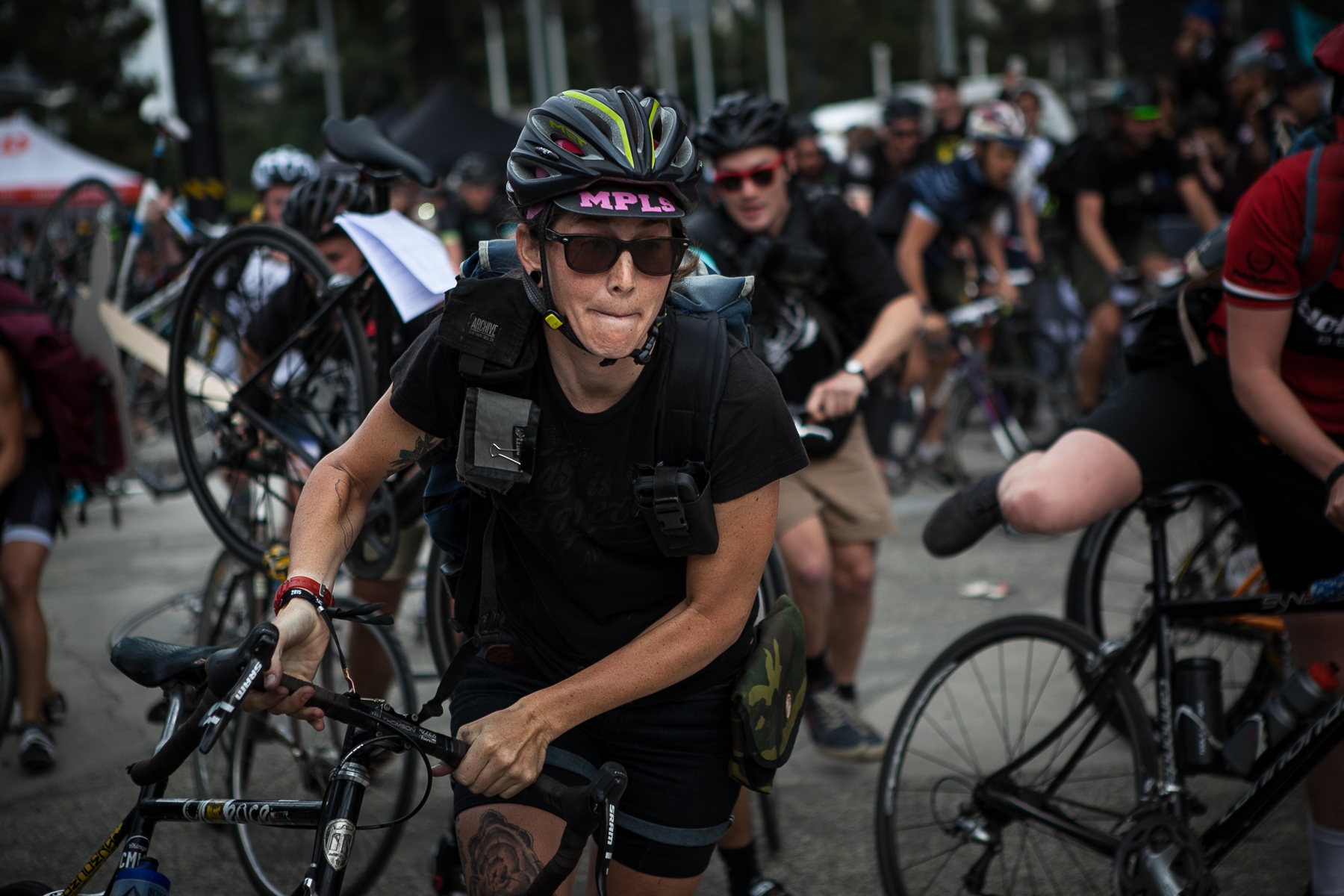 Mass Start. Photo by Chris Lee