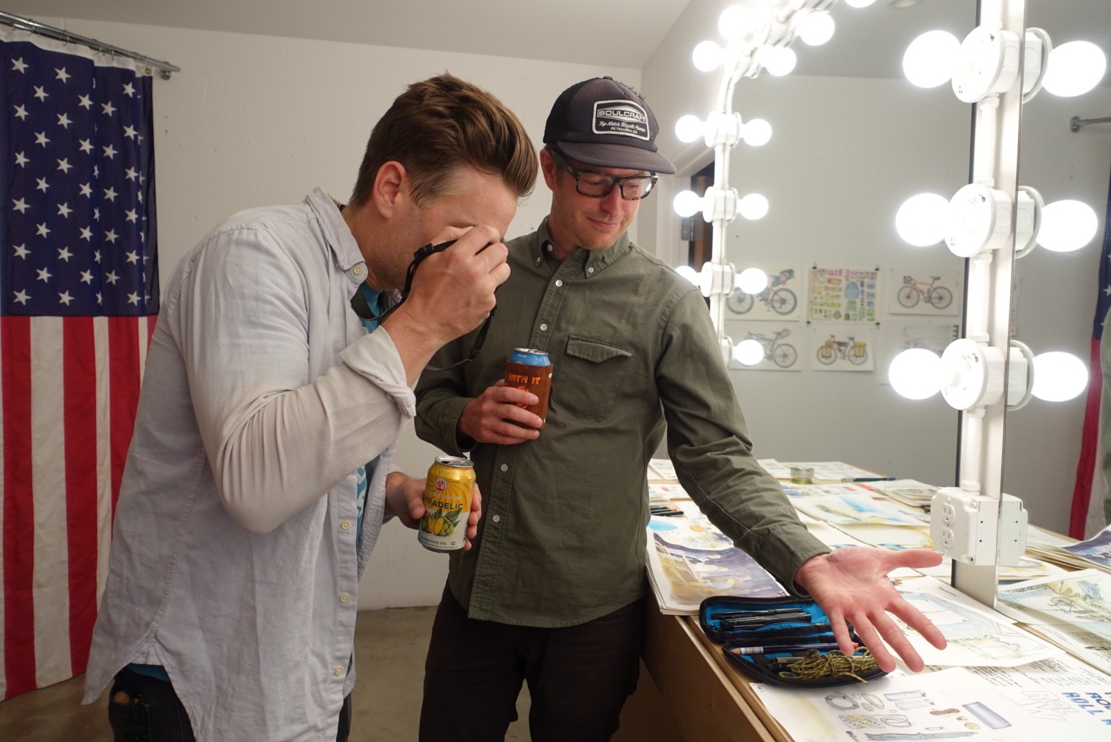 Brian Vernor and Chris McNally photo by Jen Abercrombie