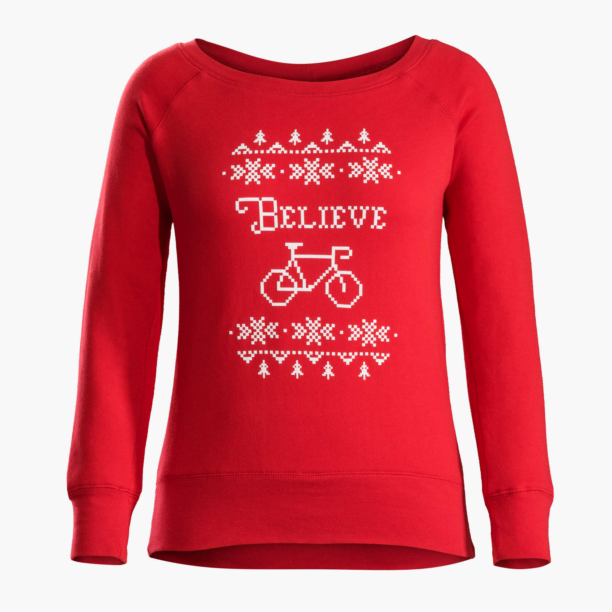Bontrager Women's Holiday Sweatshirt Because everyone has a holiday party. (Price: $39.99, Purchase here )