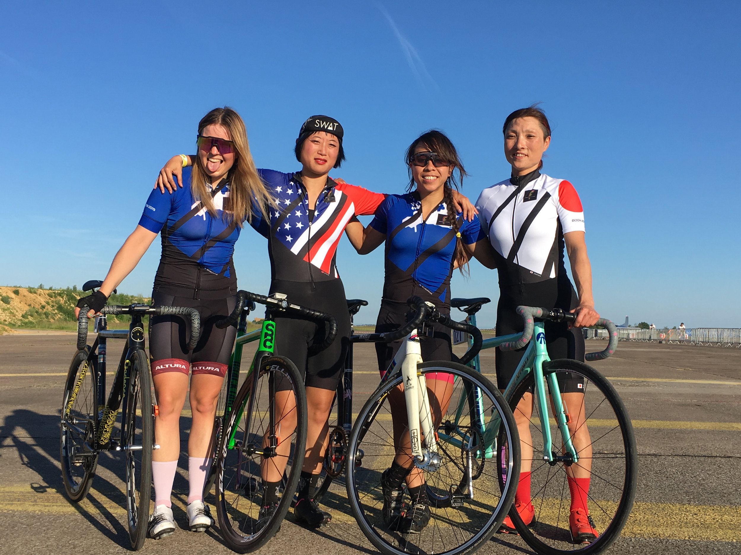 Lina, Lynn, Ana, and Kazuyo. Photo: FXD FWD