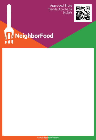 reusable sign for merchandise