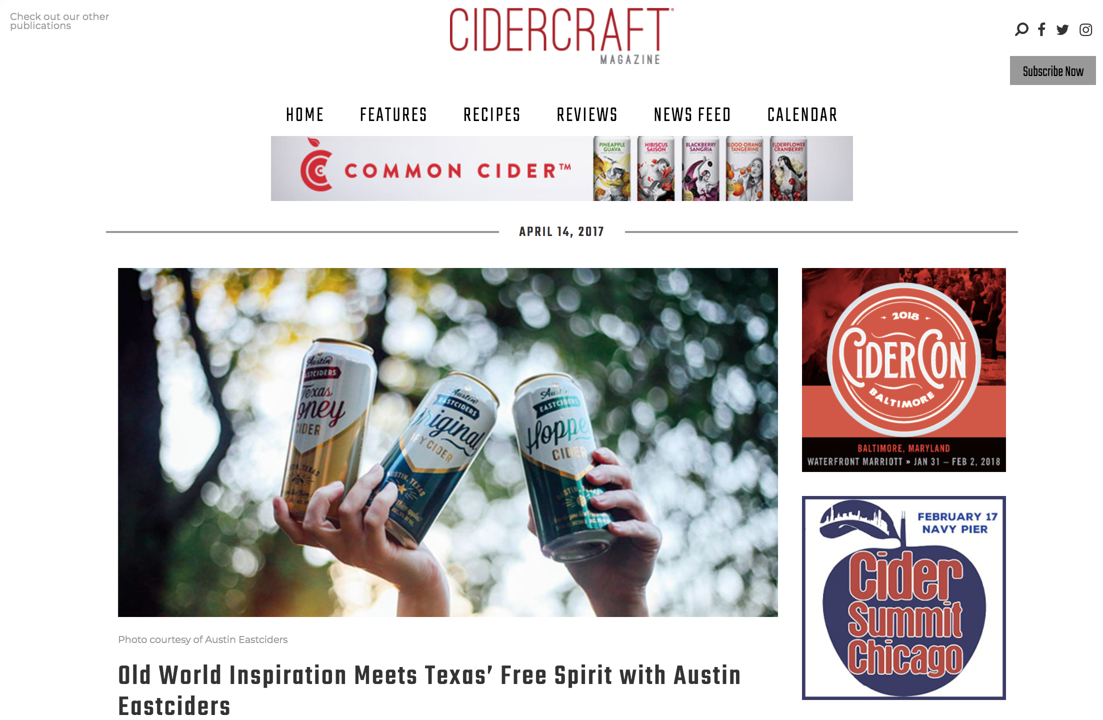 Published by Cidercraft Magazine