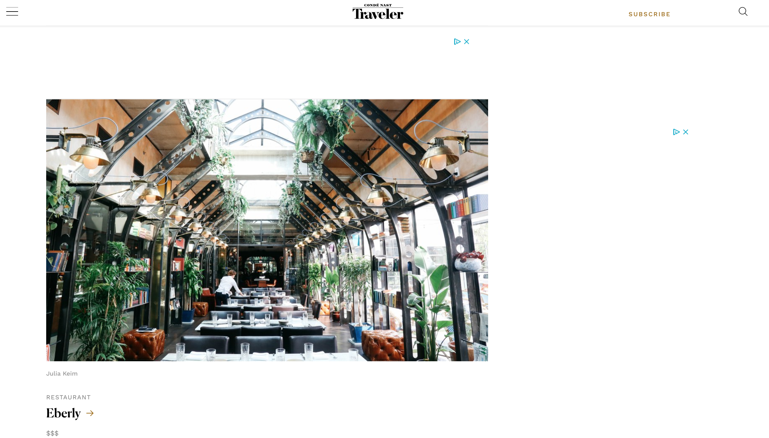 Published by Conde Nast Traveler
