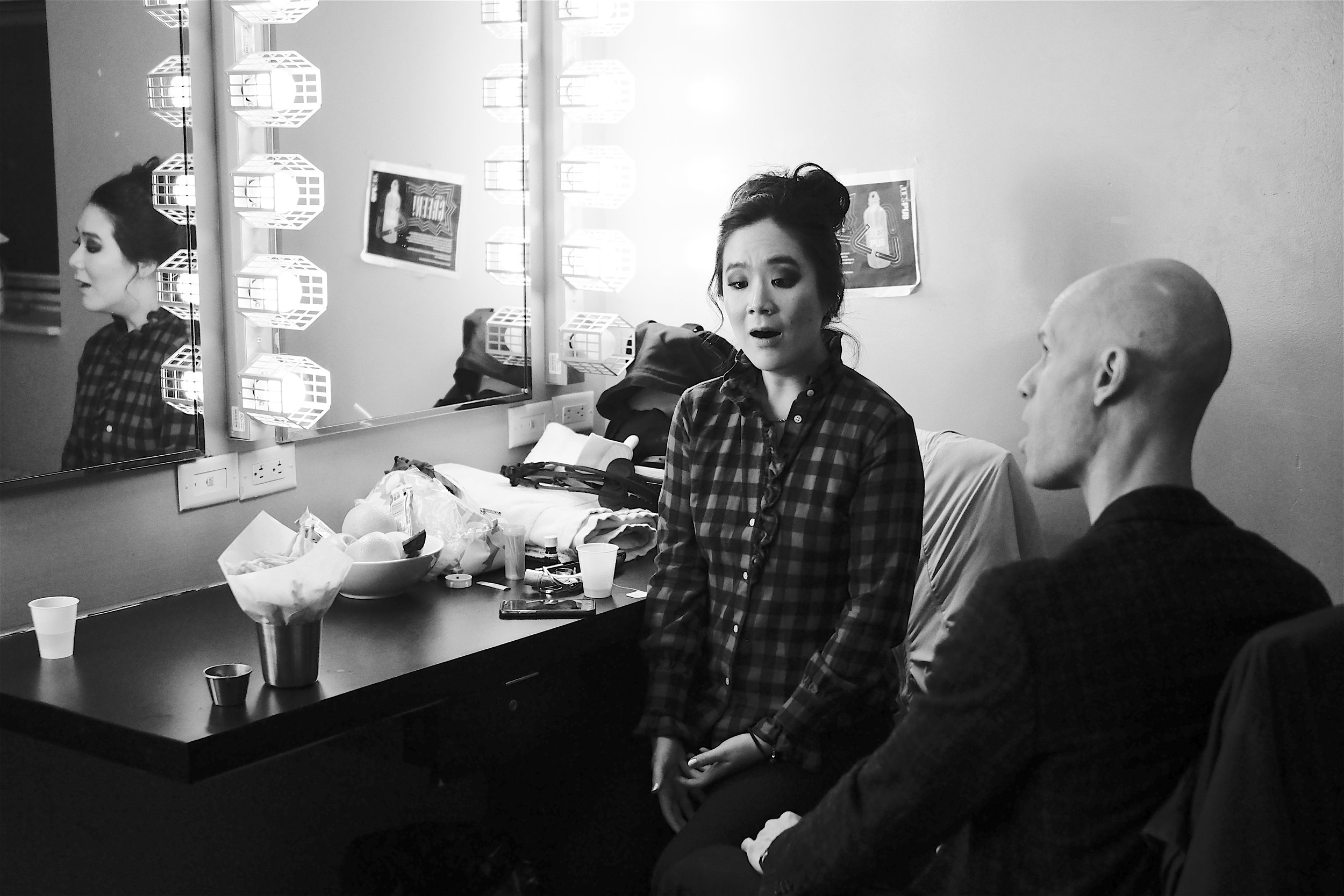 Backstage at Joe's Pub NYC, 2019