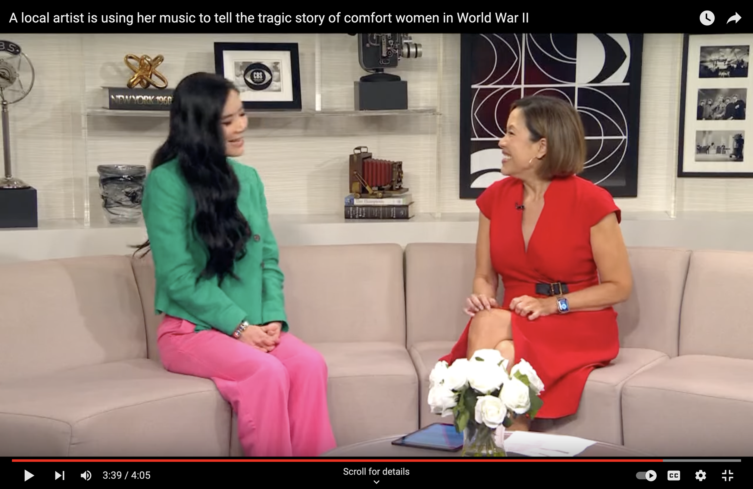 CBS NY Interview with Cindy Hsu