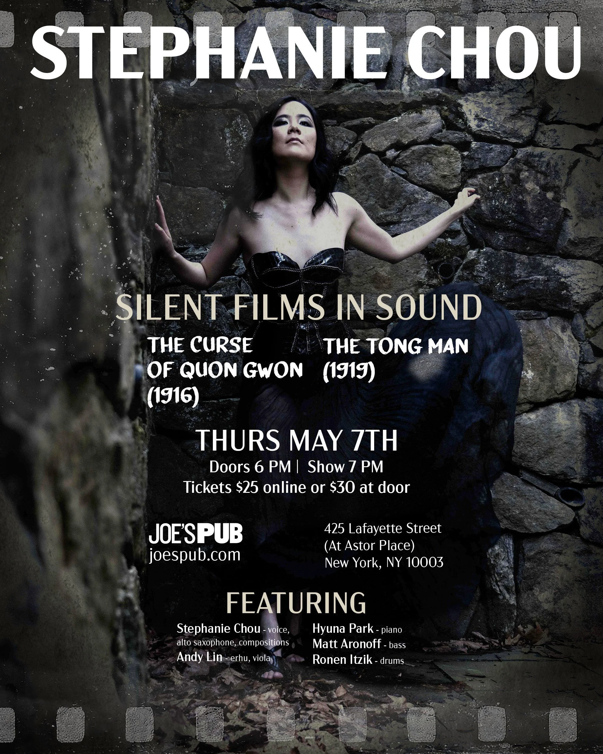 Joe's Pub - Silent Films in Sound:  The Curse of Quon Gwon and The Tong Man