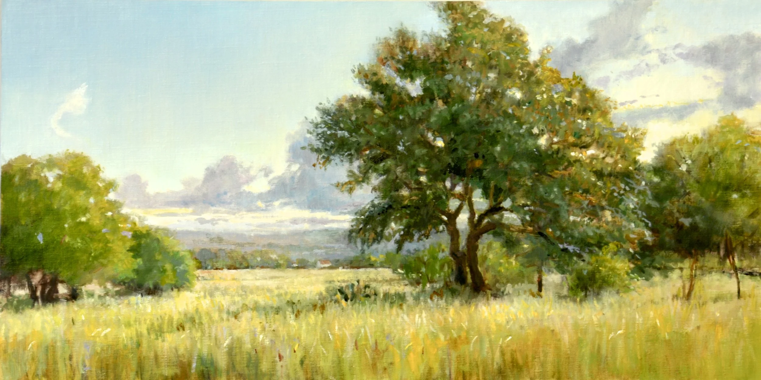 Headed Home. 12x24. Oil. Available.