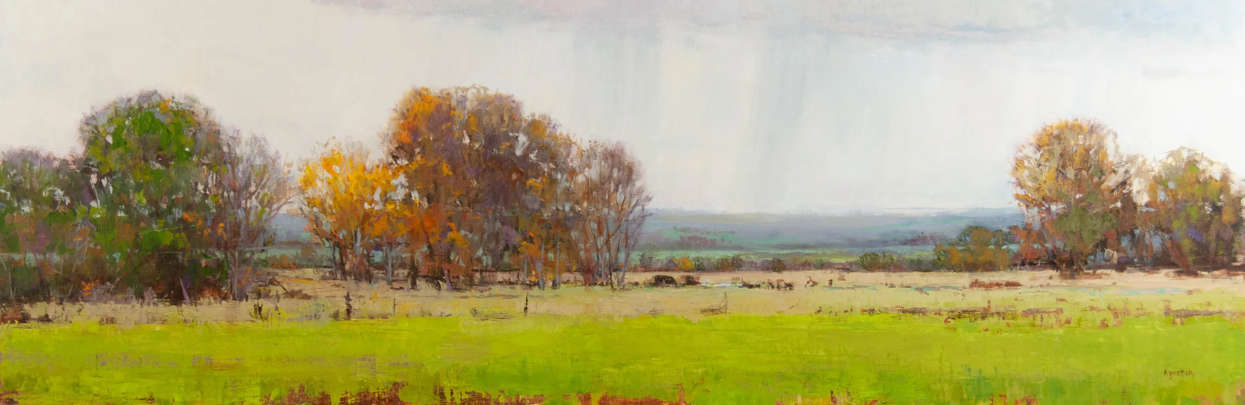 Commission. 18x48. Oil.