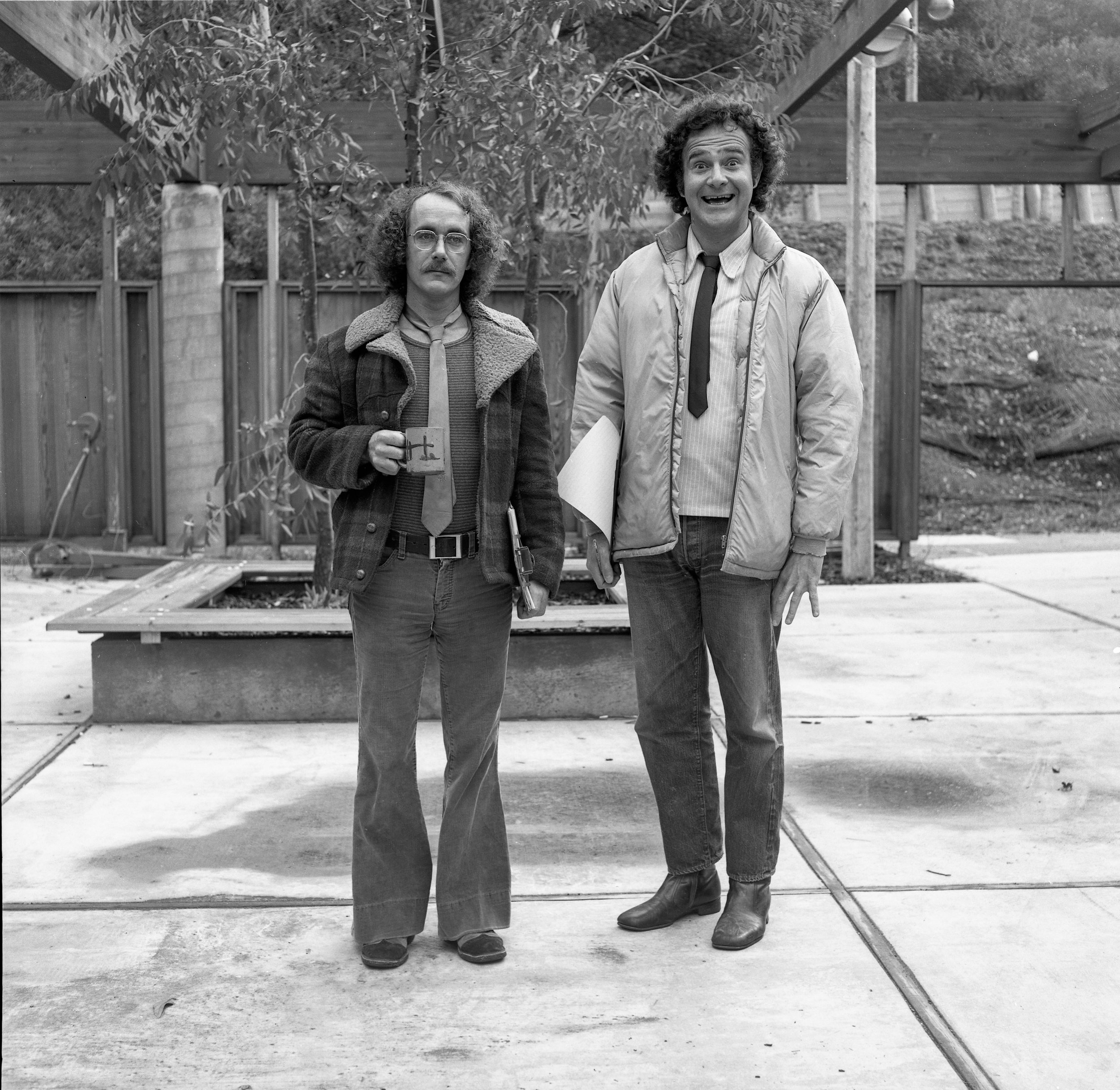 Ted and Manus, College Administrators, Novato 1976