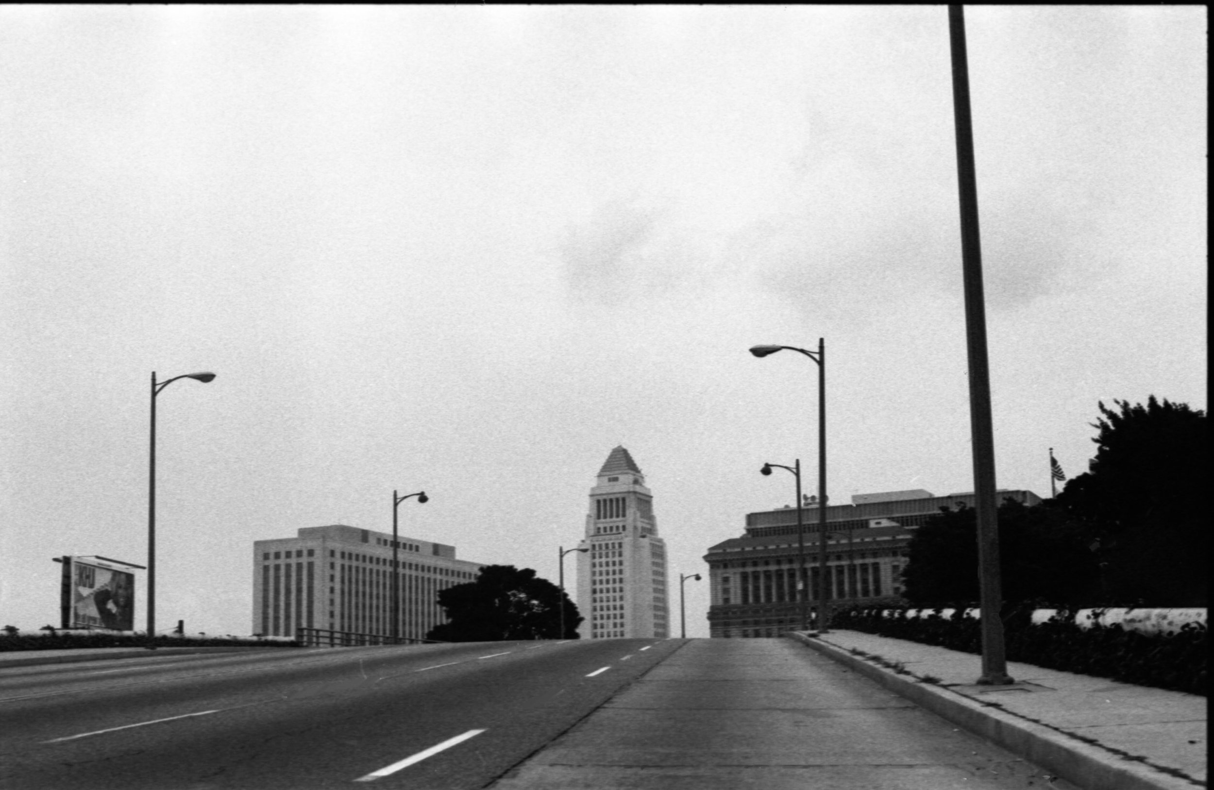 Approaching Downtown, Los Angeles 1978