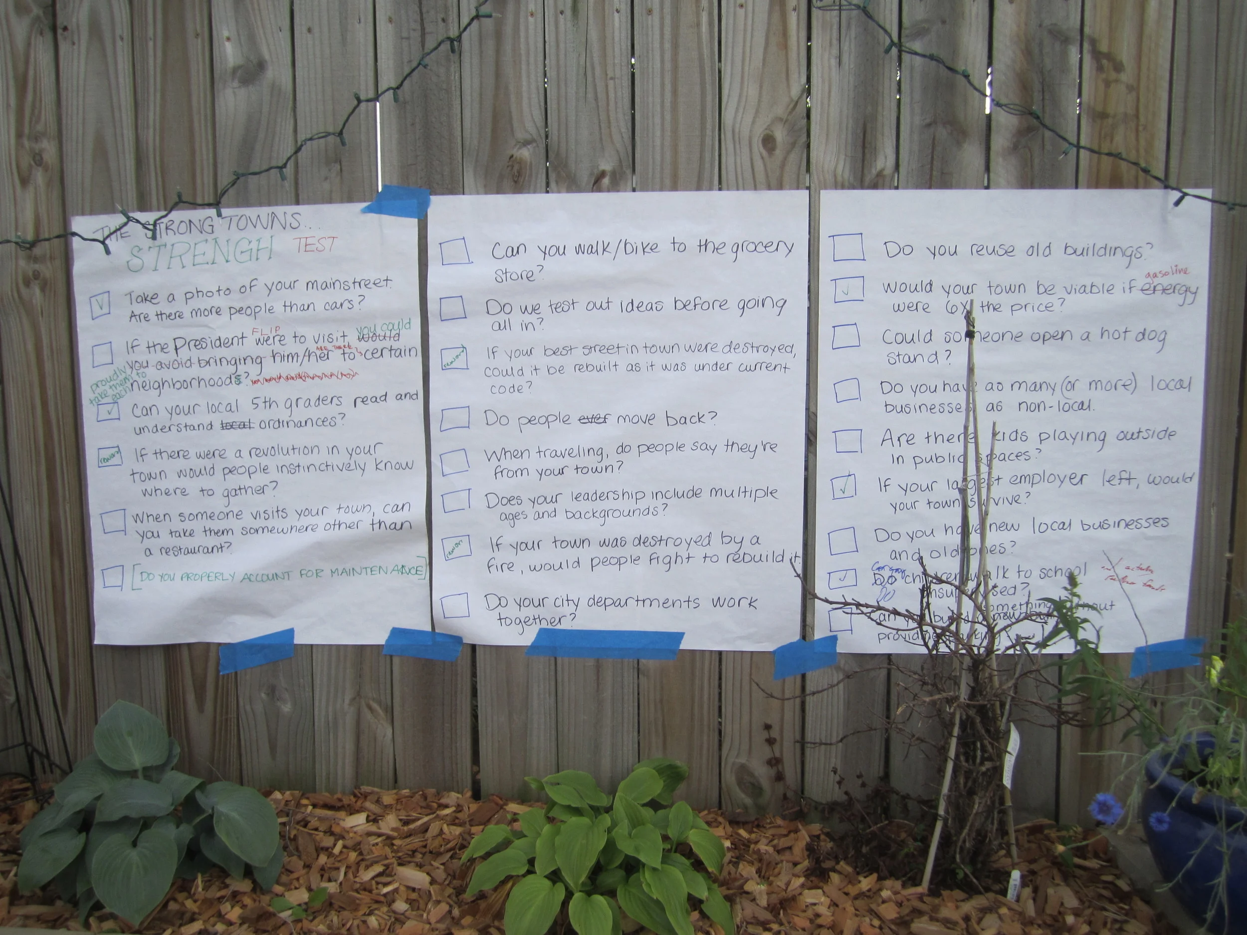 Strong Towns Strength Test