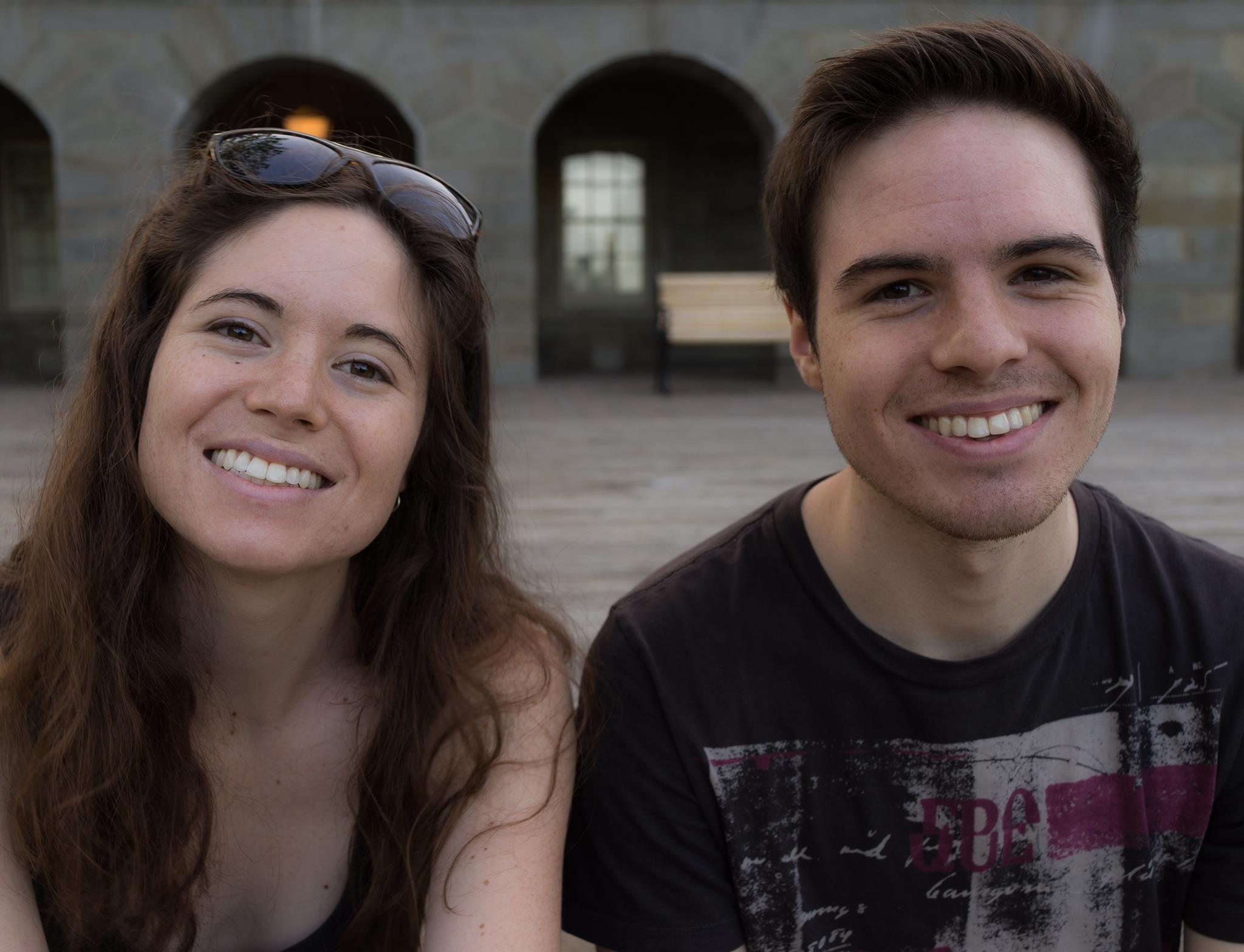 My youngest brother (who, yes, looks exactly like me) came to live with me last summer and it was amazing. Fredericton strikes again!