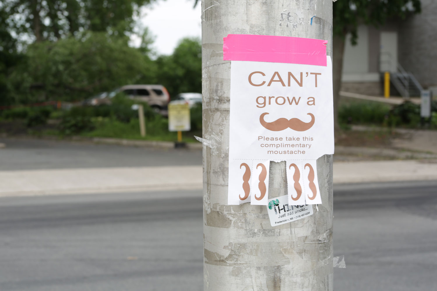 A poster I came across downtown that made my day.