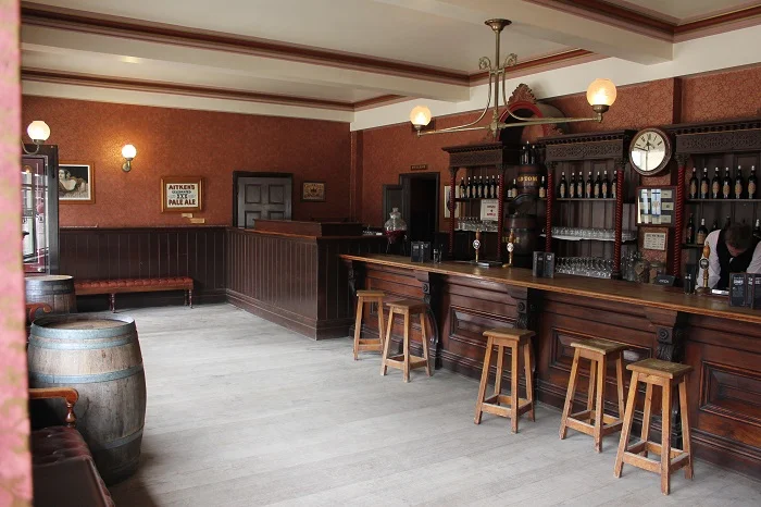 The local saloon.