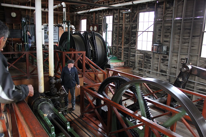 The boilers powered most of the machinery in the town. 1850s technology at its finest.