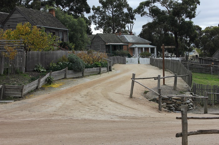 Houses from the period.