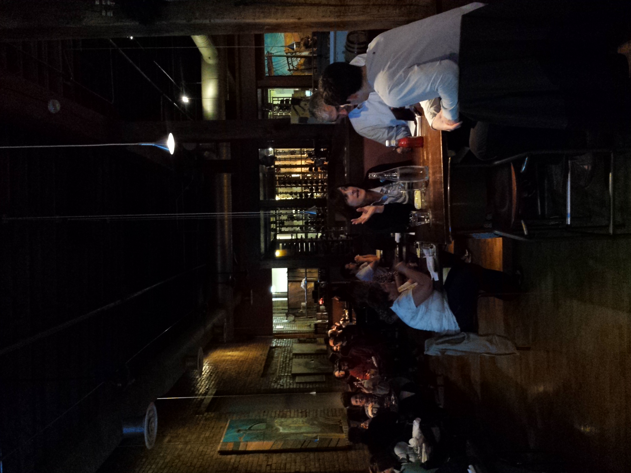 Just another "hum drum" week night in Grand Forks at the packed Toasted Frog restaurant.
