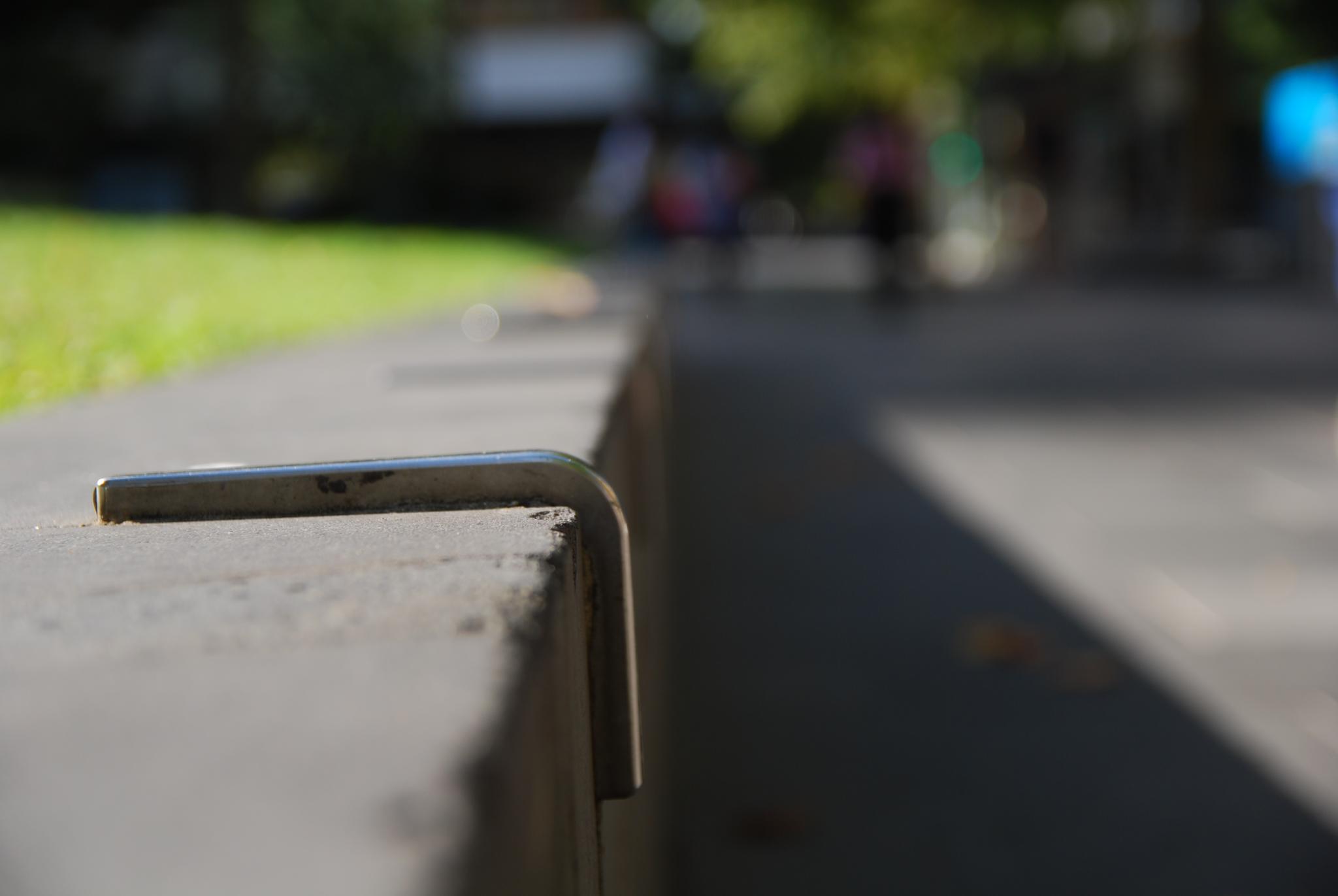 Skateboard deterrent - https://www.flickr.com/photos/avlxyz/