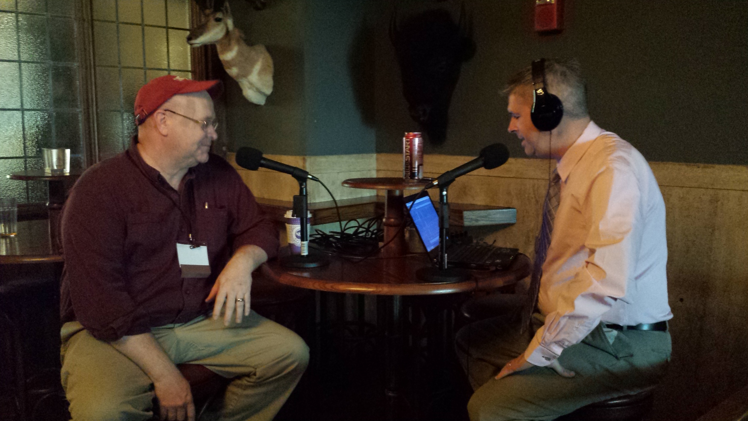 R. John Anderson and Chuck Marohn at CNU 23 in Buffalo.