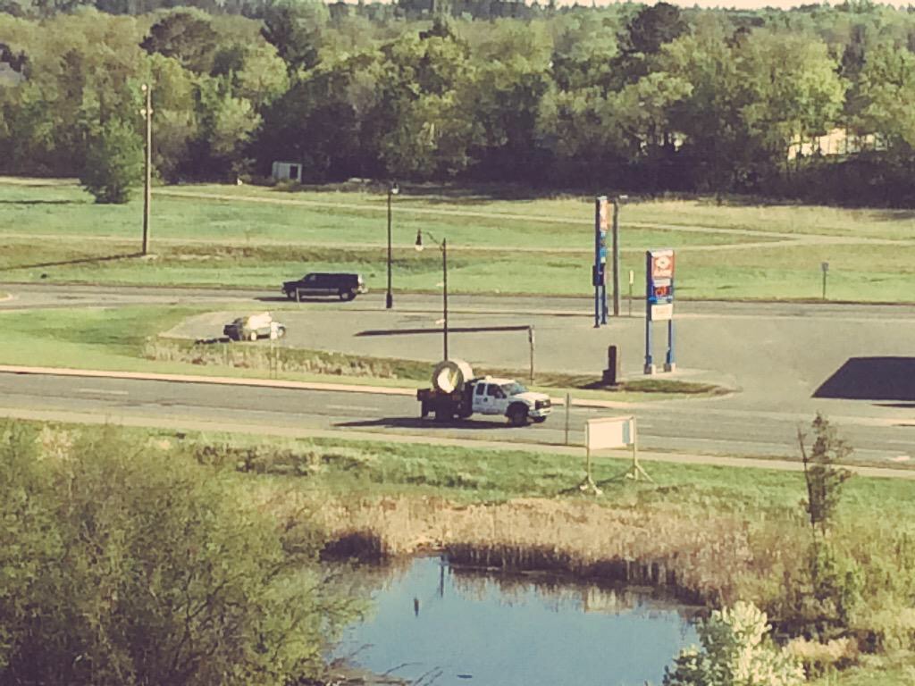 Need more empty gas station parking lots?