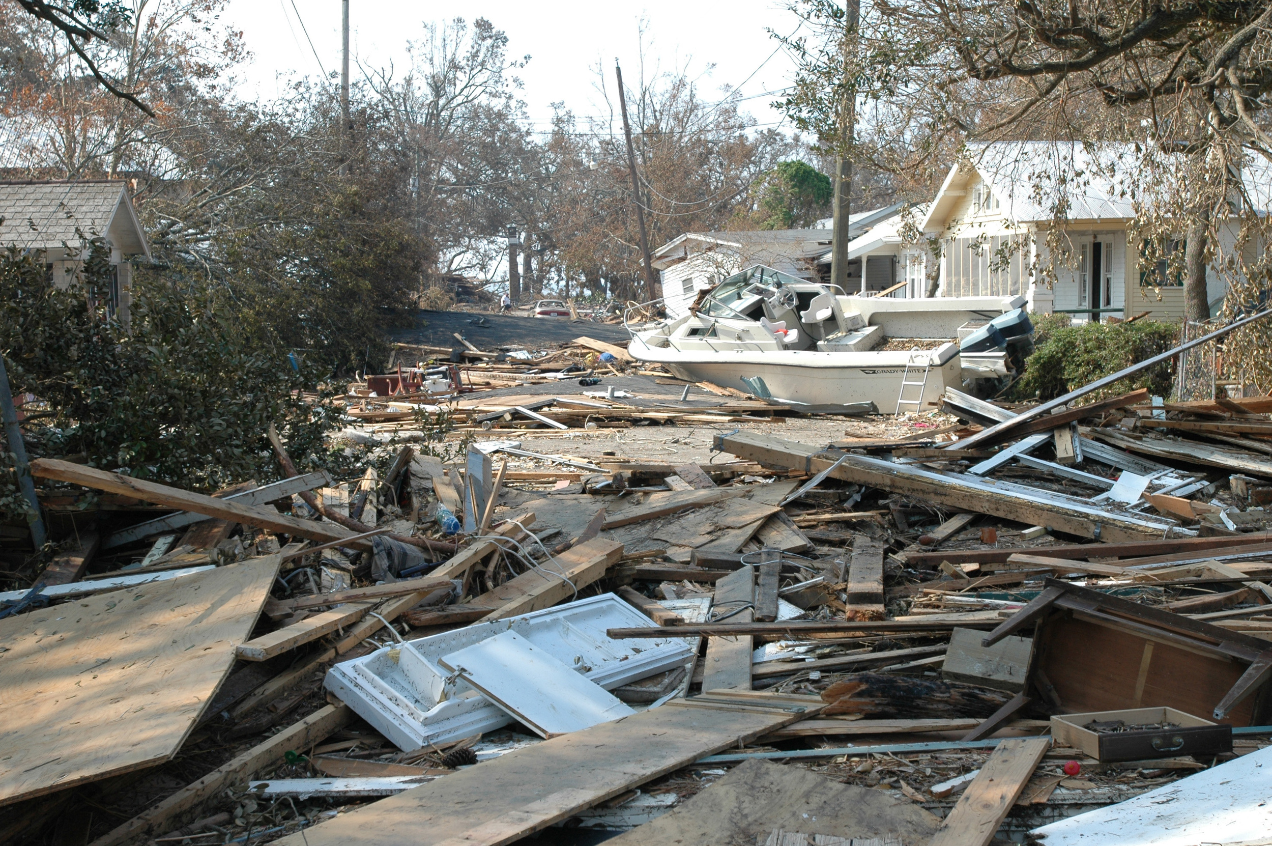 Hurricane Katrina damage was caused by a lack of total investment in infrastructure or a lack of focus in prioritizing spending?