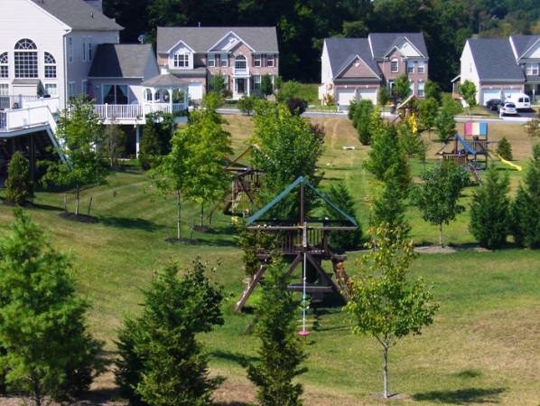 A Neighbourhood Park somewhere in suburban Maryland.