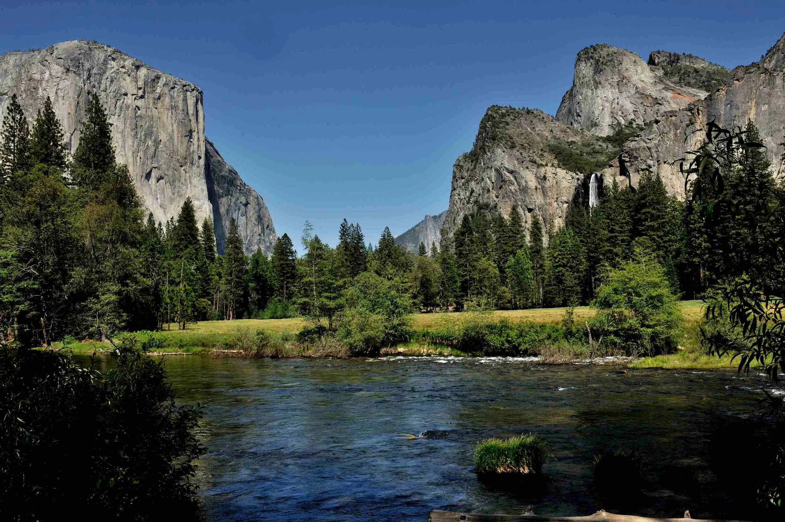 Yosemite National Park. People travel here from all over the world.