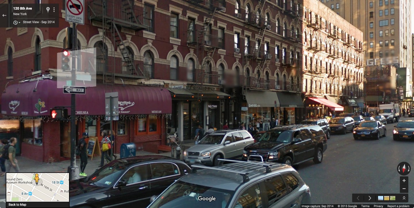 A very large building in Manhattan, but feels indistinguishable to walking past 8 separate buildings at street level.
