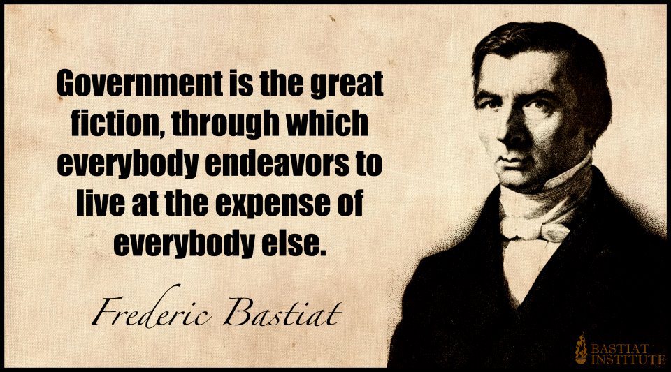 It's instances where cities take over private roads that give credence to this statement by Bastiat. 