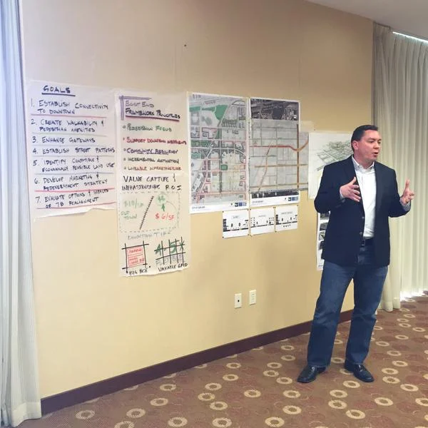 Kevin Shepherd speaking at the 2014 Strong Towns National Gathering