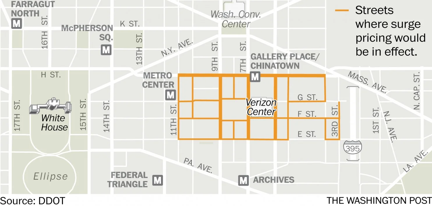 Washington, D.C. parking becomes demand-responsive