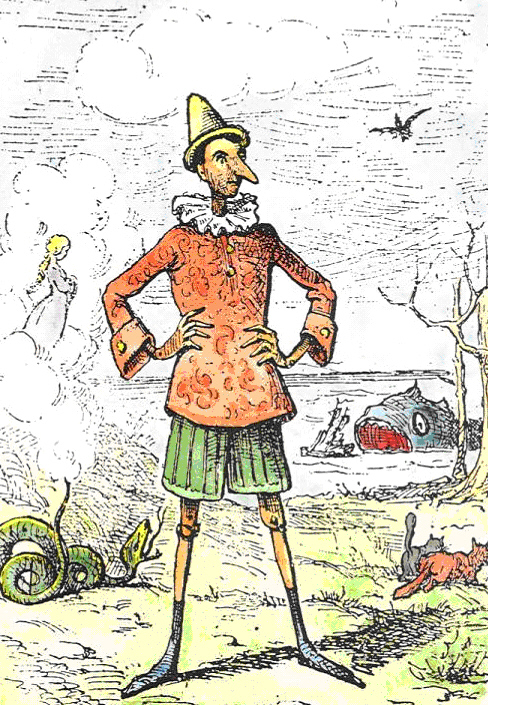 Pinocchio c/o Wikimedia.
