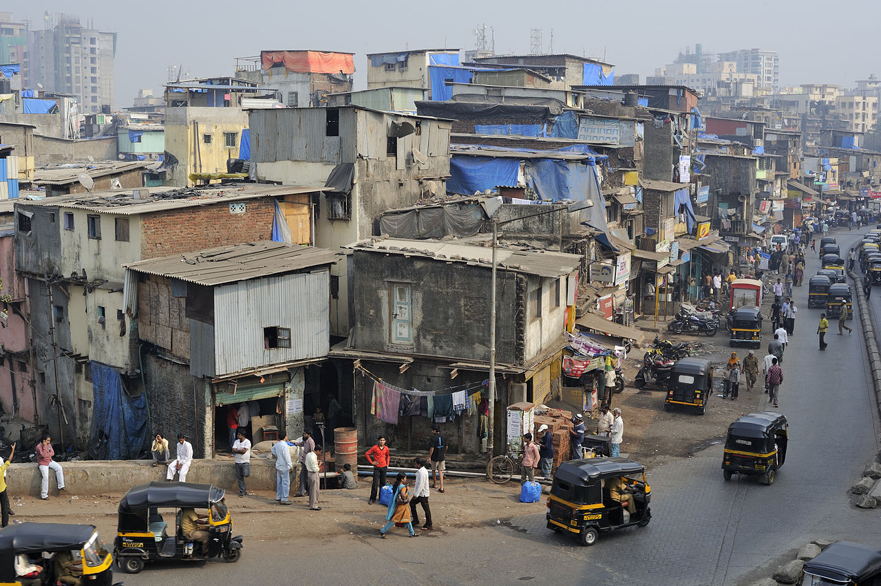 Dharavi, Mumbai, India. Source: Wikipedia