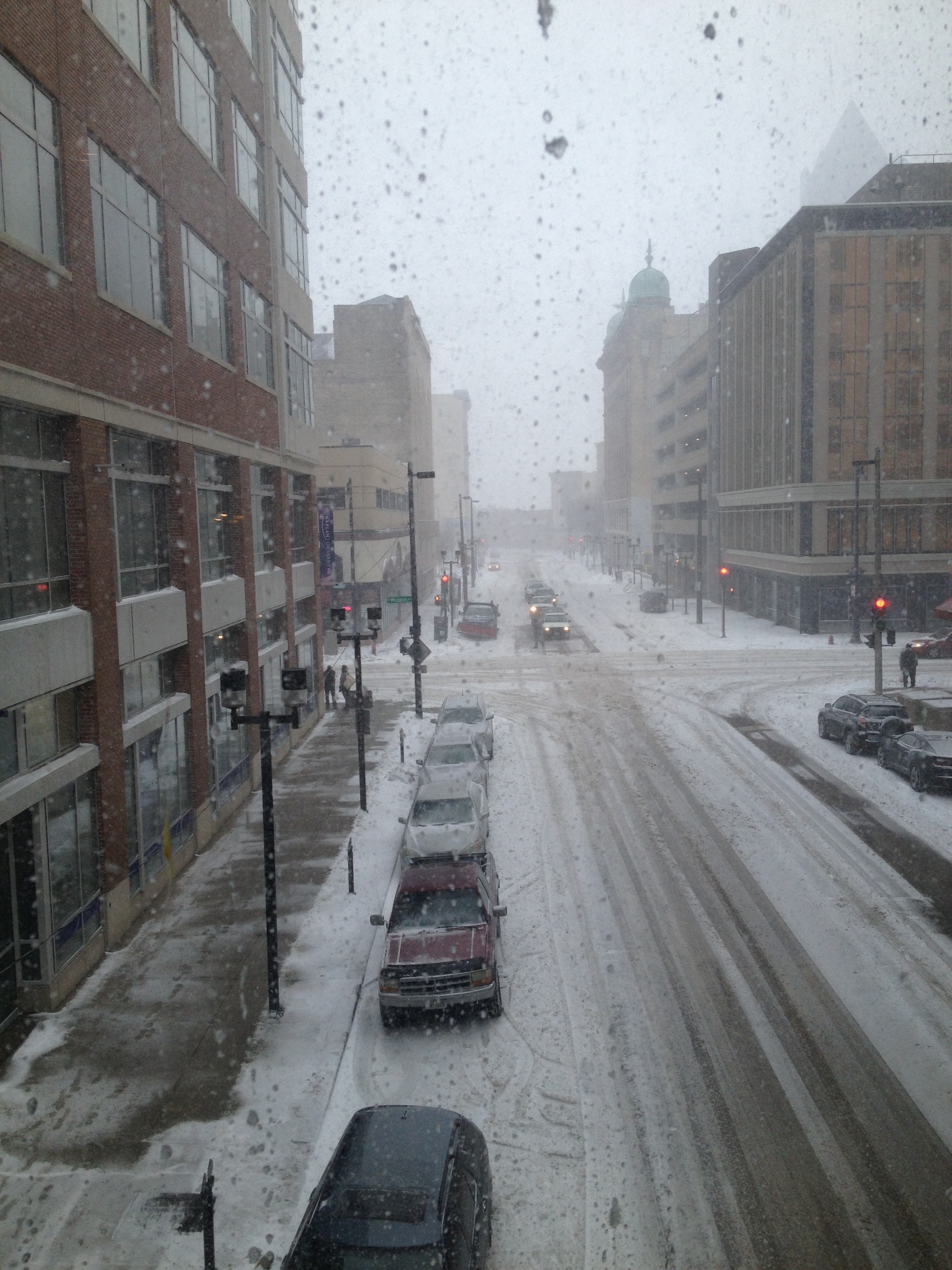 View from a Milwaukee skyway. Photo by the author.