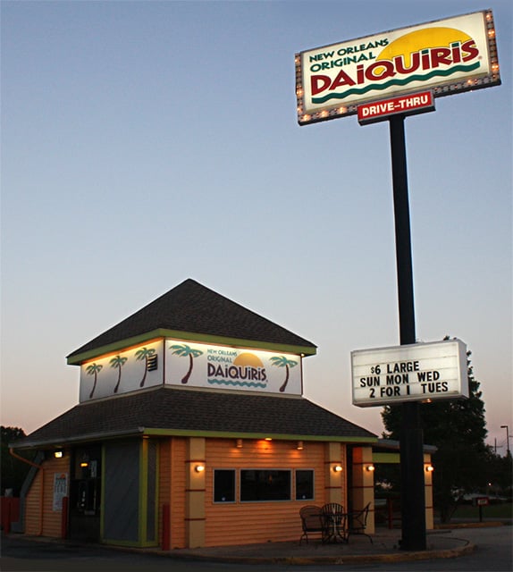 At the other end of the spectrum I have nothing but amusement and admiration for Louisiana’s stubbornly post-modern response to modernist prescriptive rule making. Rather than require parking for bars, Louisiana allows drive-thru daiquiris . Their solution to this apparent design flaw? A requirement to tape the straw down for the driver.
