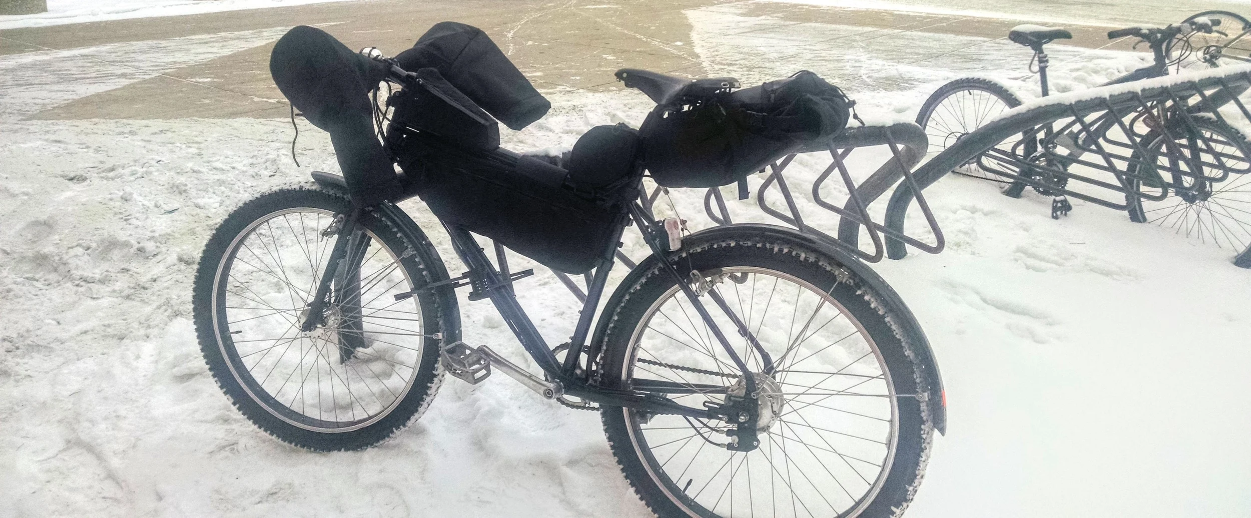 Winter Biking is Hot